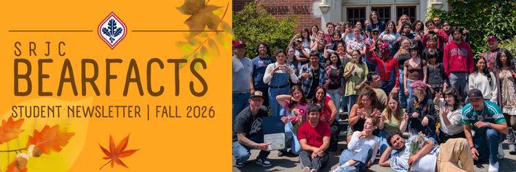 Banner image for SRJC Bearfacts Student Newsletter Fall 2026