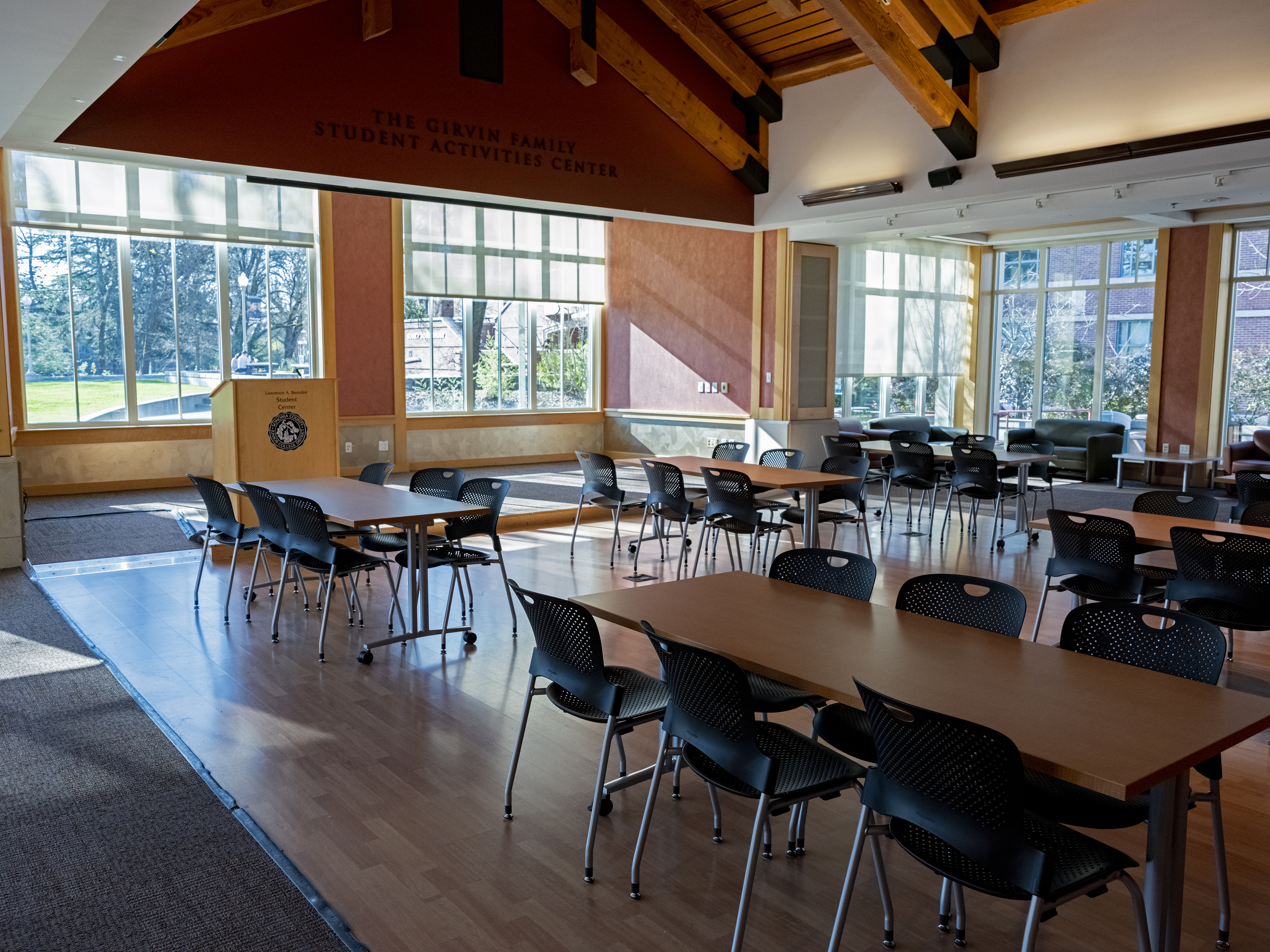 Photo of the Student Activity Center in Bertolini