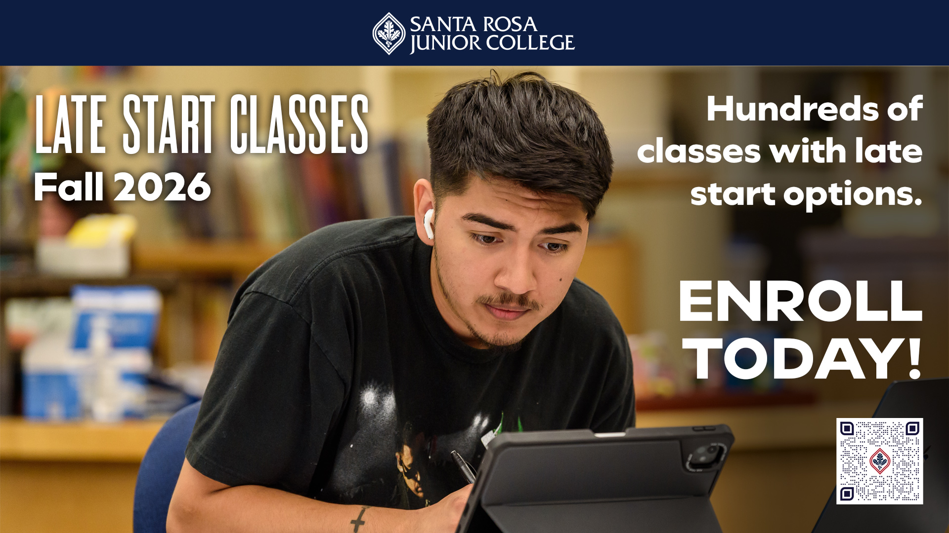 Late Start Classes, Fall 2026 Hundreds of classes with late start options Enroll today!